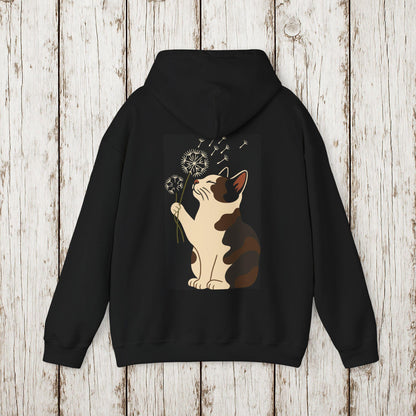 Calico Cat Dandelion Hoodie