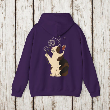 Calico Cat Dandelion Hoodie