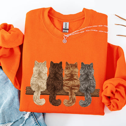 Vintage Cat Sweatshirt