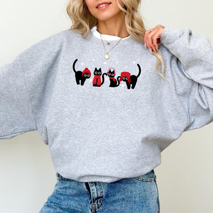 Cozy Winter Cat Sweater