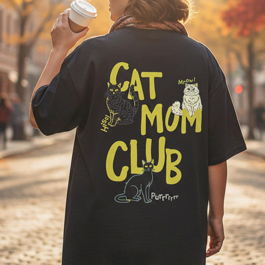Cat Mom Club Shirt V 3