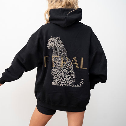 Feral Leopard Hoodie