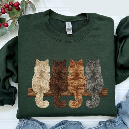 Vintage Cat Sweatshirt