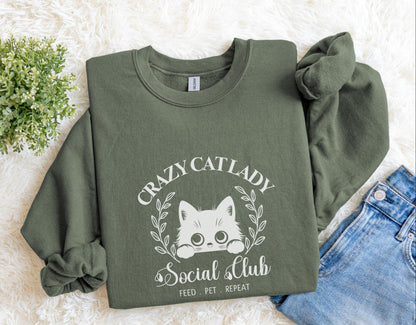 Cat Lover Sweatshirt V1
