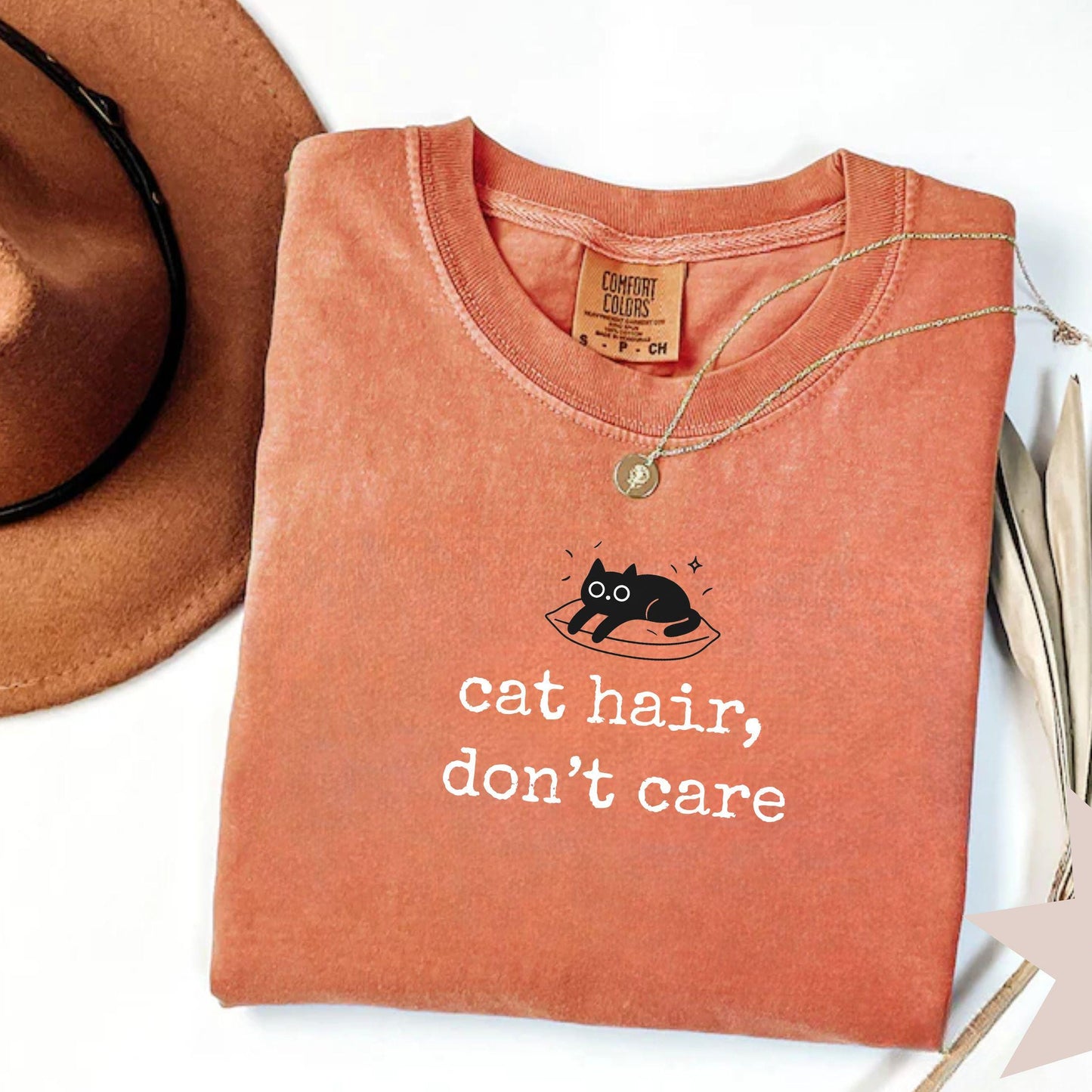 Cat Hair Don't Care Tee