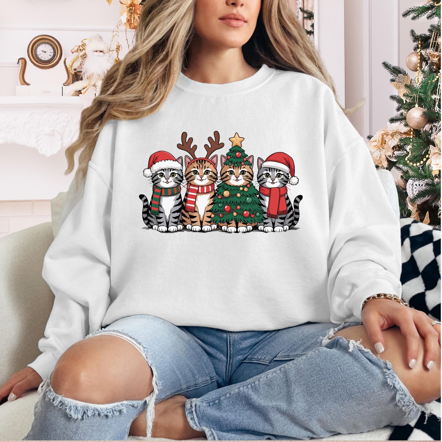 Cat Christmas Jumper