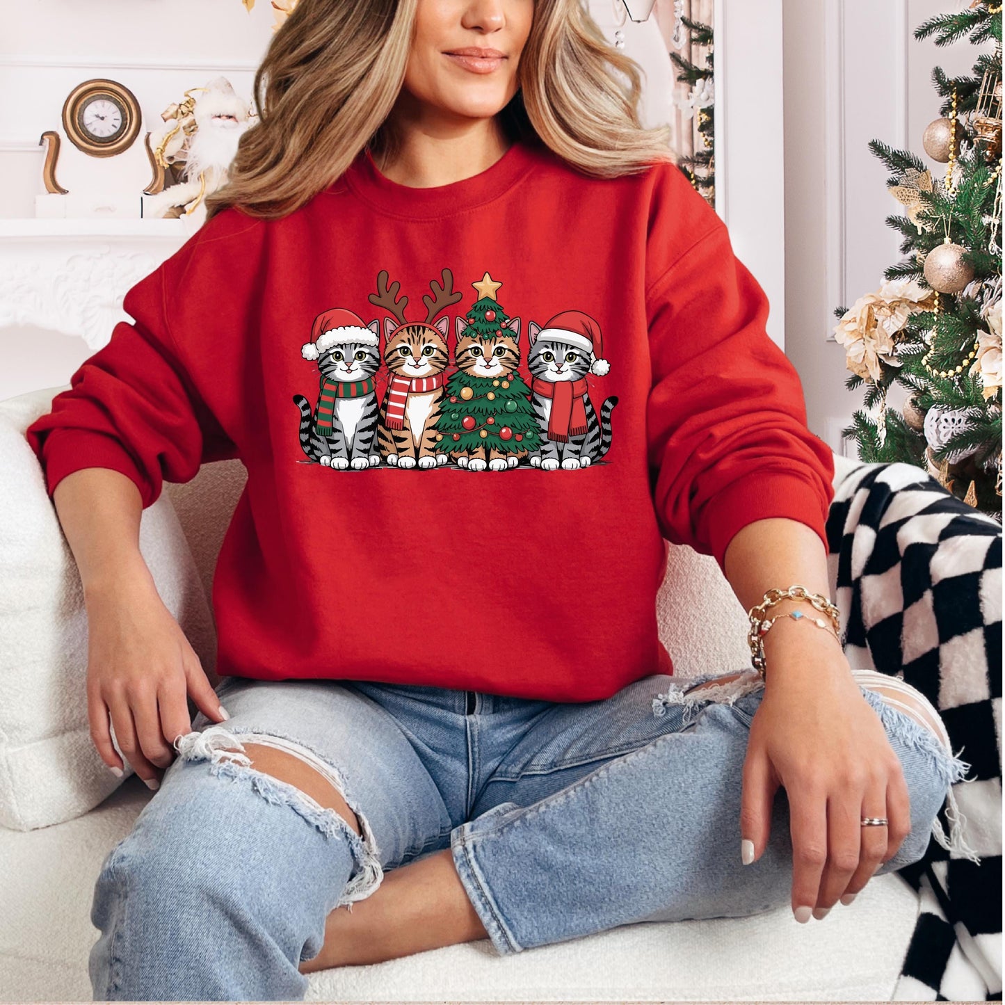 Cat Christmas Jumper