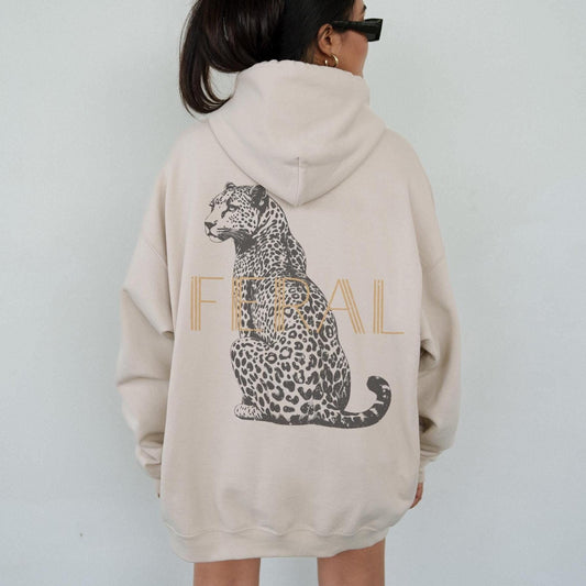 Feral Leopard Hoodie