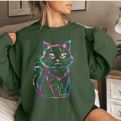 Cute Cat Sweatshirt V14