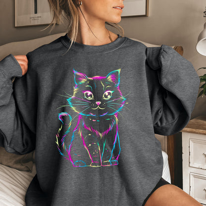 Cute Cat Sweatshirt V14