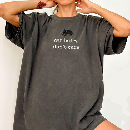 Cat Hair Don't Care Tee