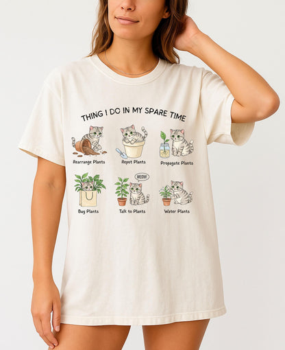 Cat Plant Lover Tee