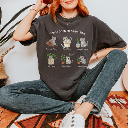 Cat Plant Lover Tee