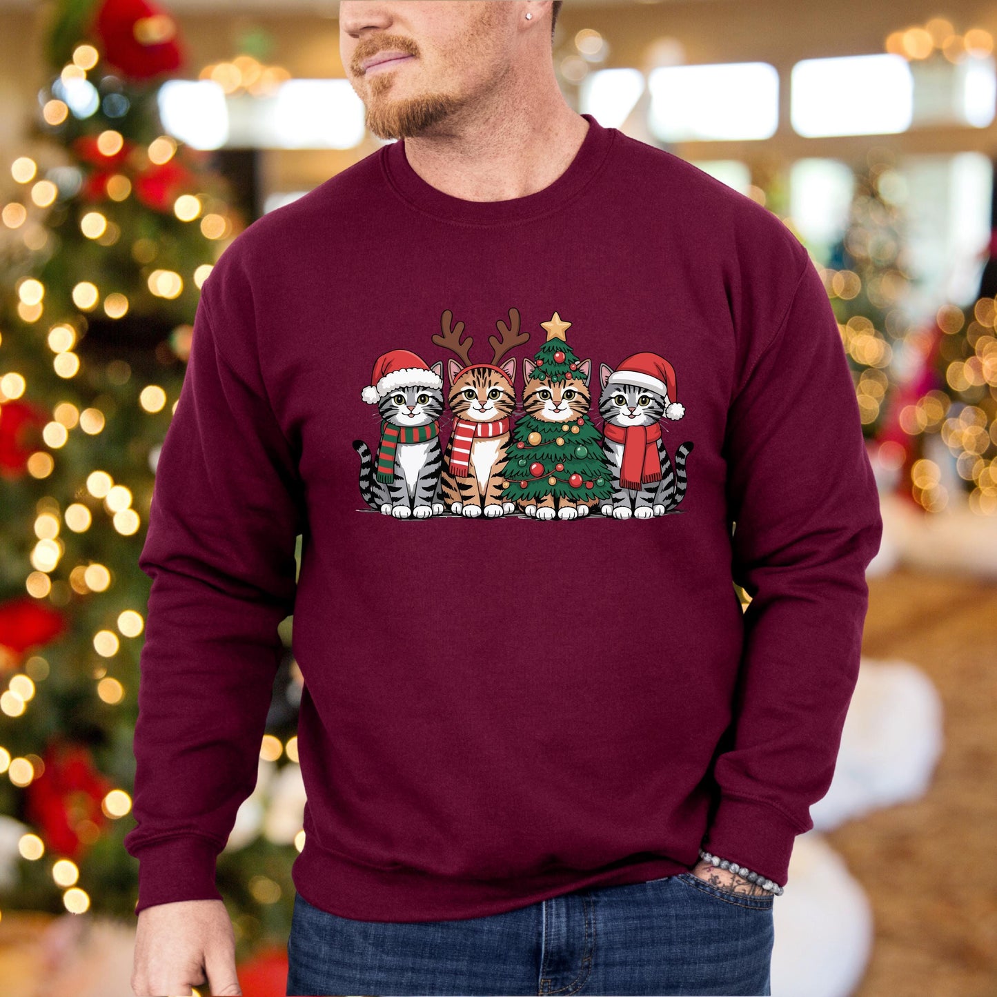 Cat Christmas Jumper