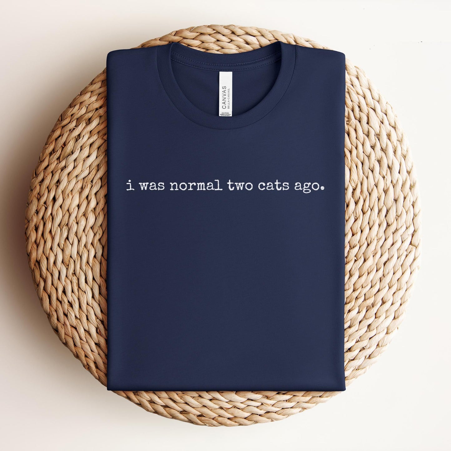 I Was Normal Two Cats Ago Tee