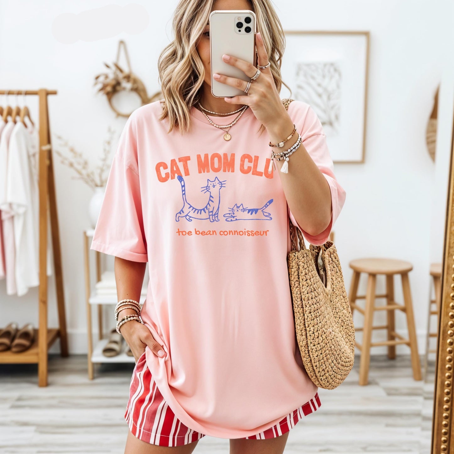 Cat Mom Club Sweater