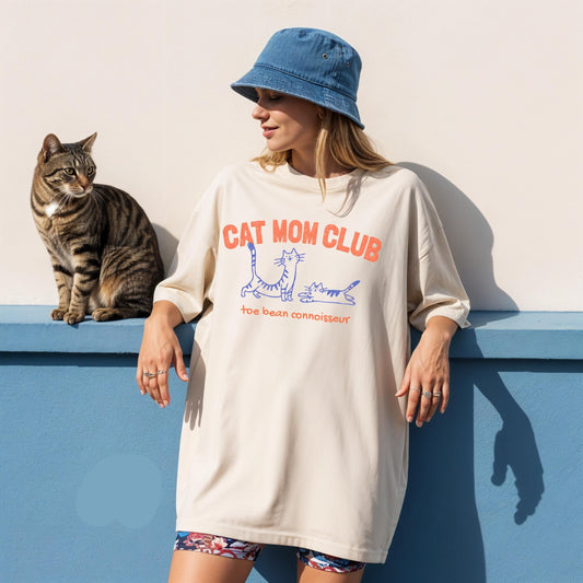 Cat Mom Club Sweater