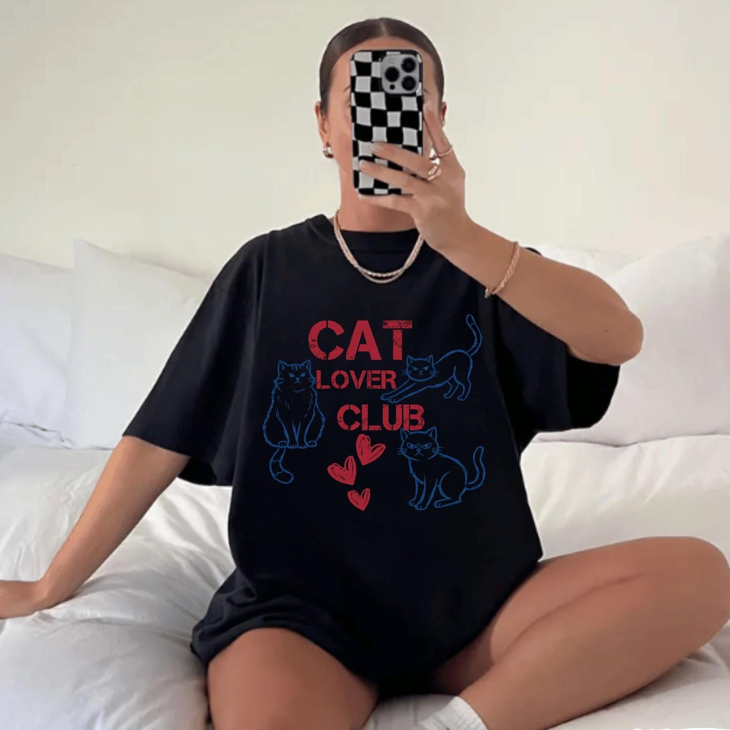 Cat Lover Club Tee