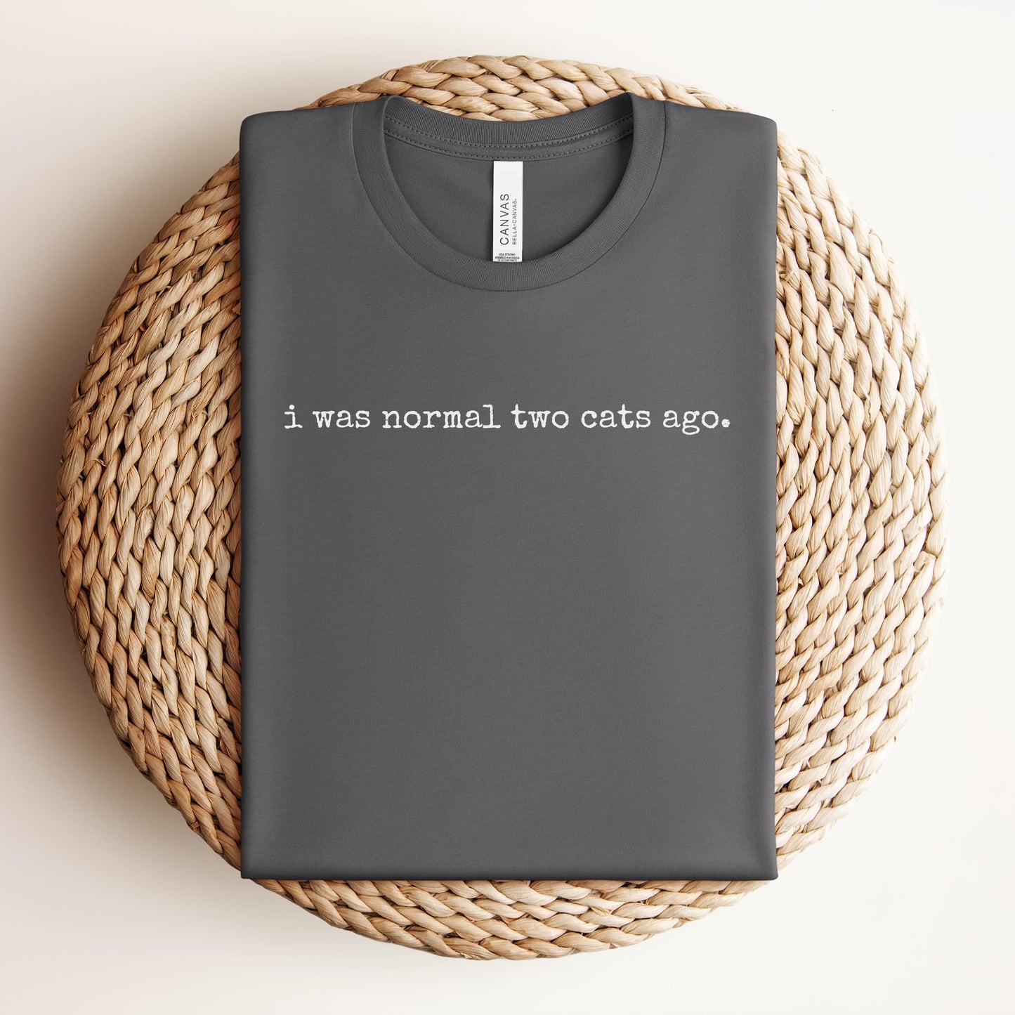 I Was Normal Two Cats Ago Tee
