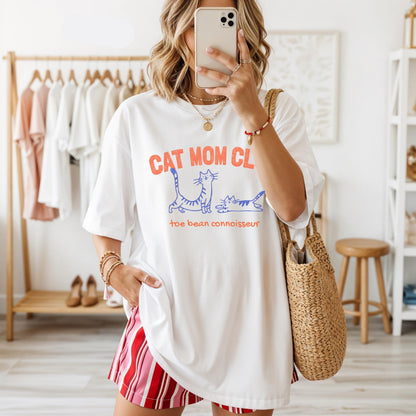 Cat Mom Club Sweater