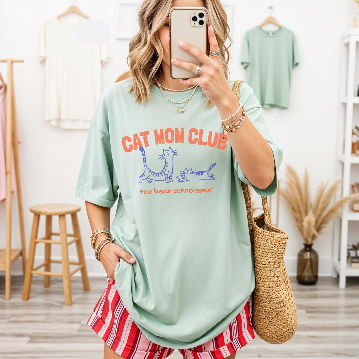 Cat Mom Club Sweater