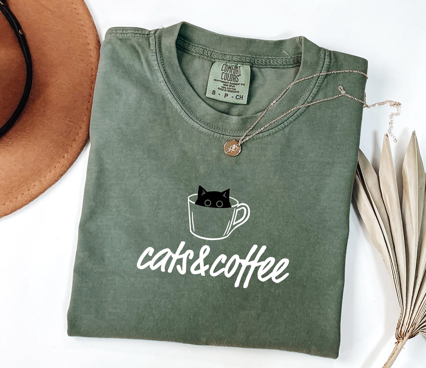 Cats And Coffee Shirt