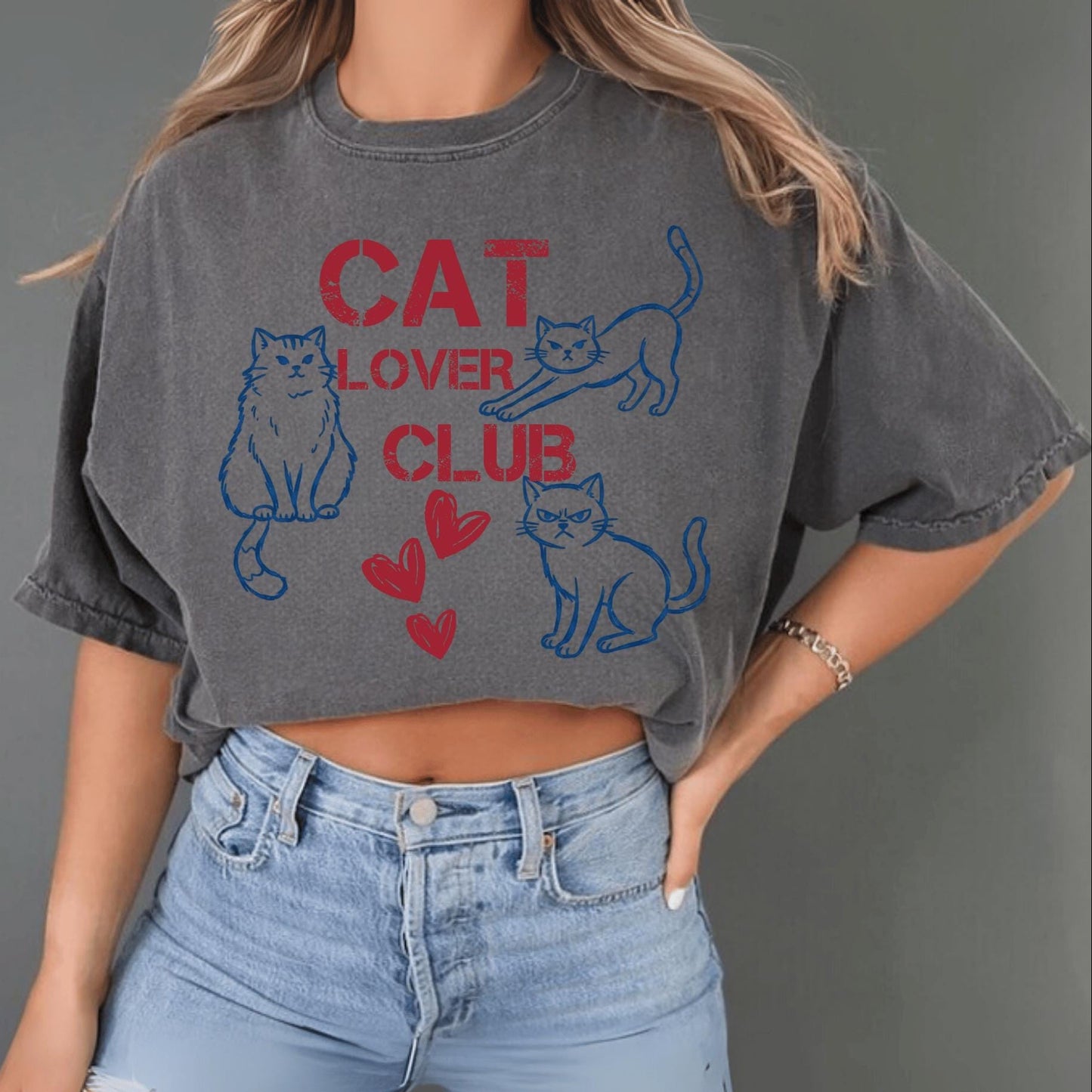 Cat Lover Club Tee
