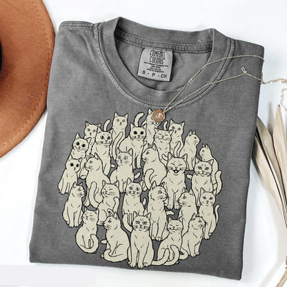 Retro Cats Shirt New