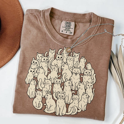 Retro Cats Shirt New