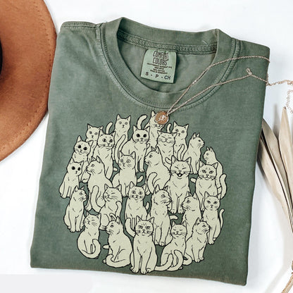Retro Cats Shirt New