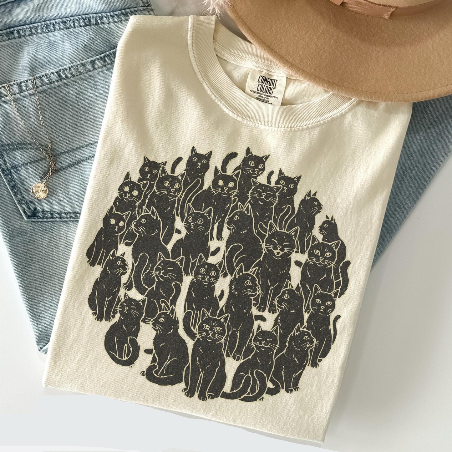 Retro Cats Shirt New