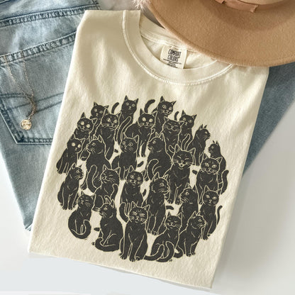 Retro Cats Shirt New