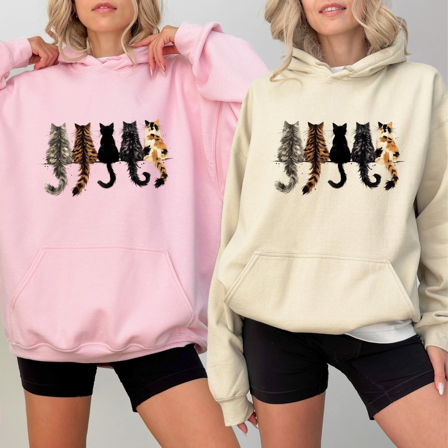 Five Cats Hoodie