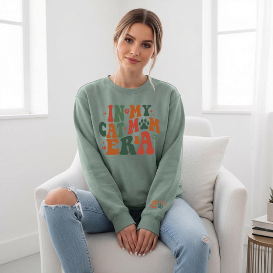 In My Cat Mom Era Sweater V4