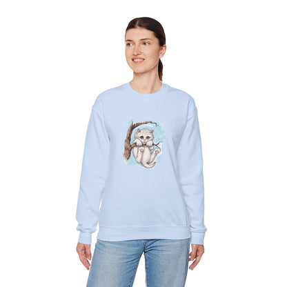 Kitten in Tree Sweater