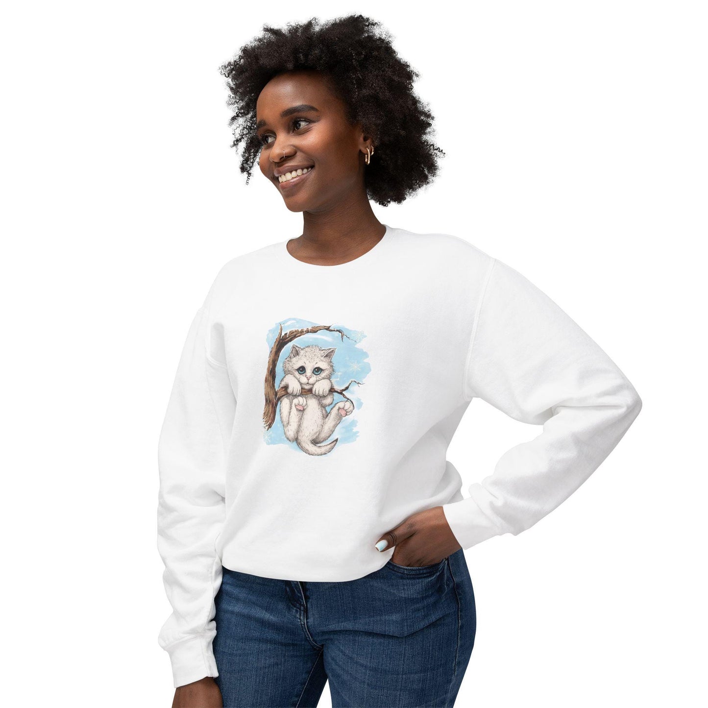 Kitten In a Tree Sweater V2