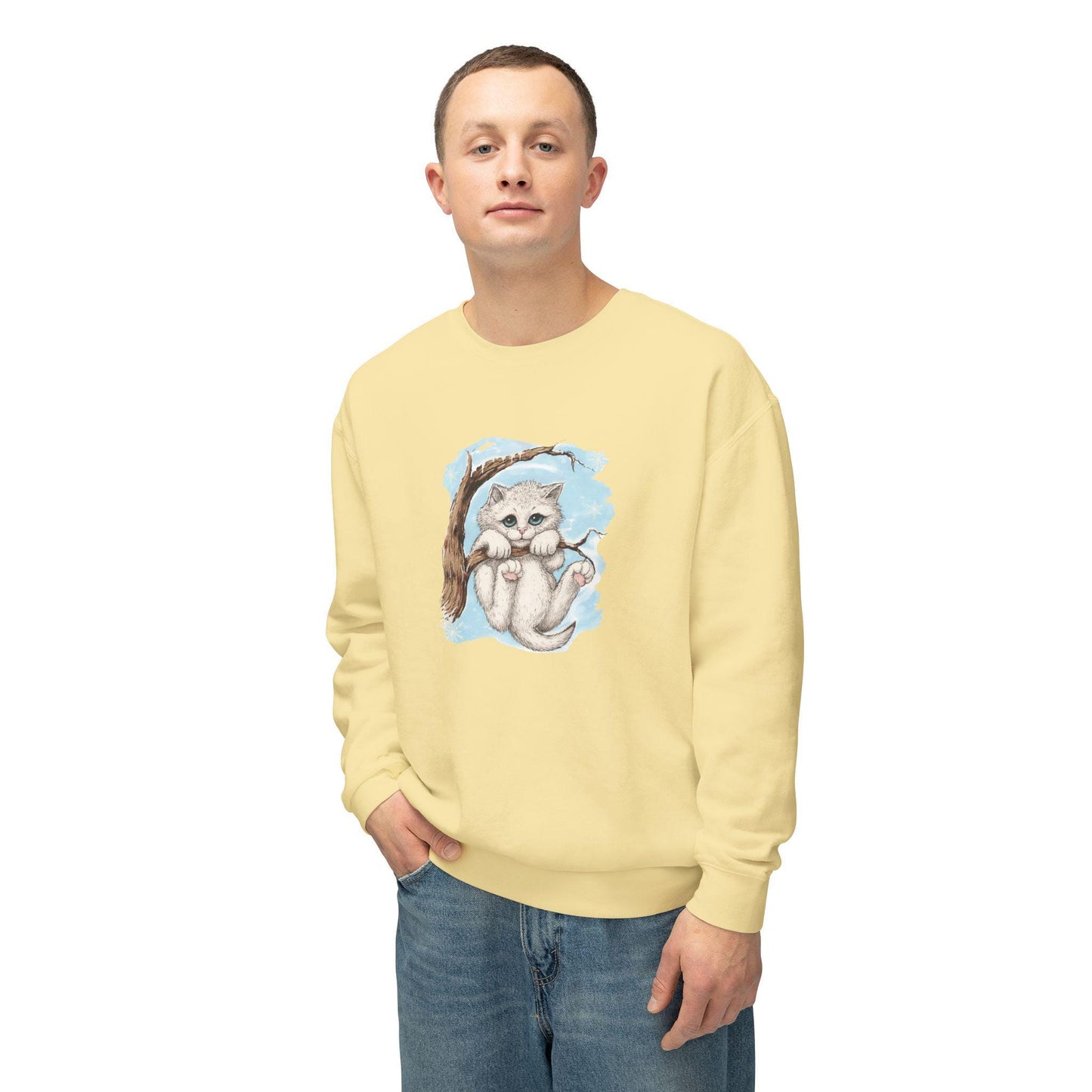 Kitten In a Tree Sweater V2