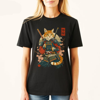 Samurai Cat T-Shirt