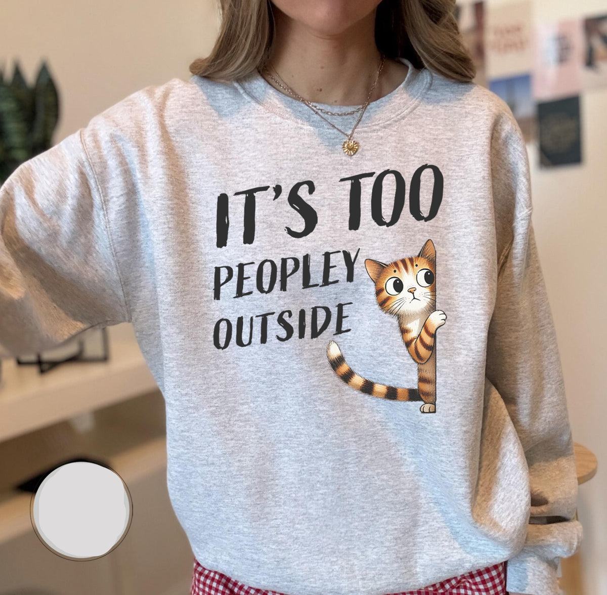Anti Social Cat Sweatshirt