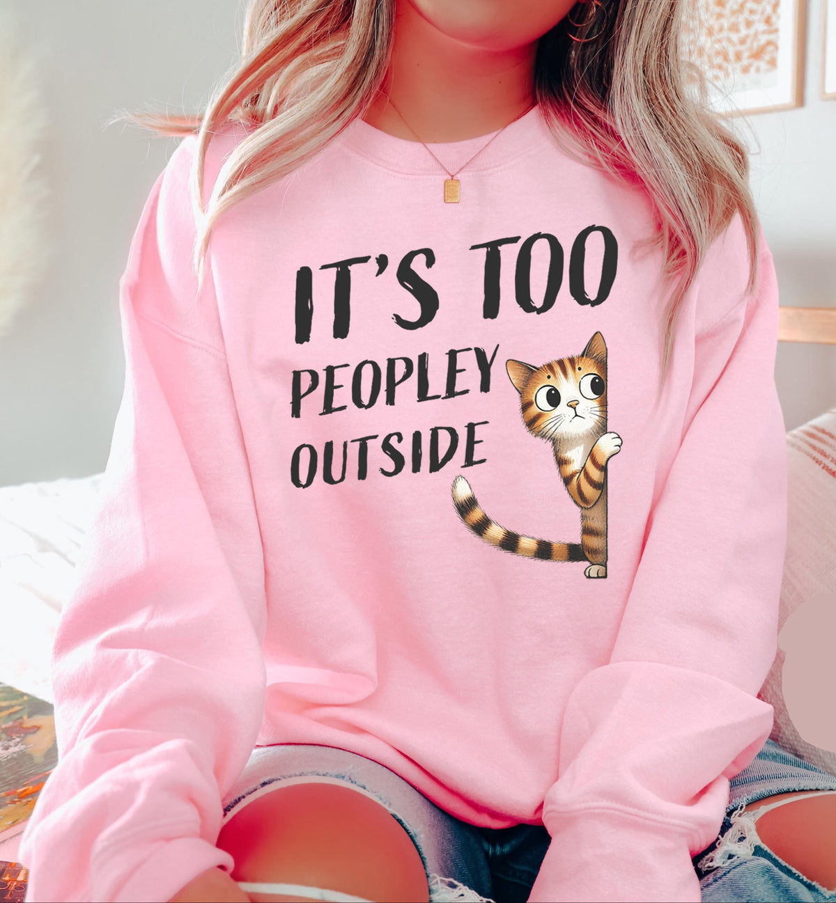 Anti Social Cat Sweatshirt
