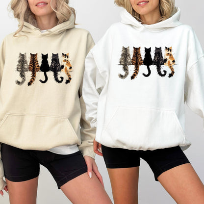 Five Cats Hoodie