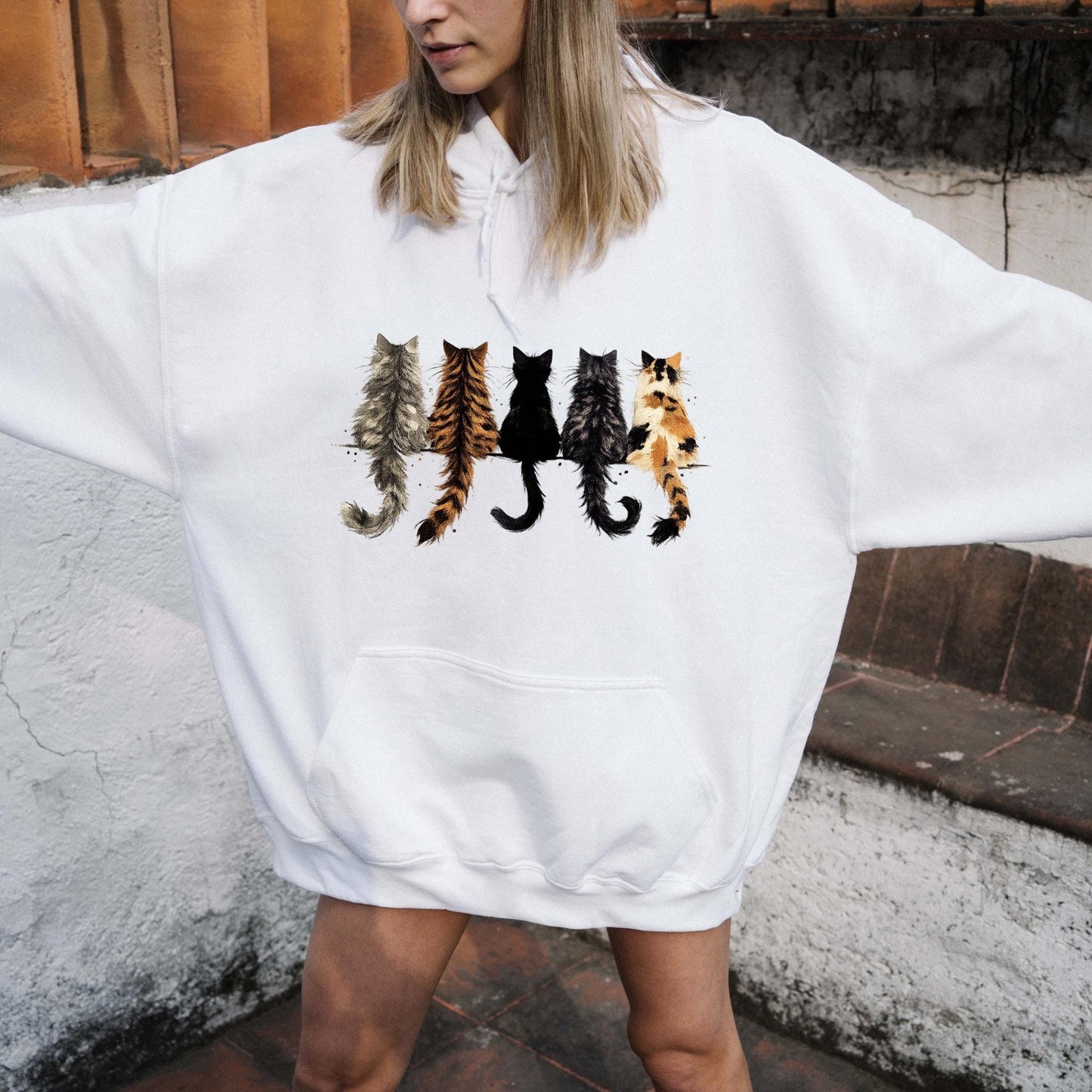 Five Cats Hoodie