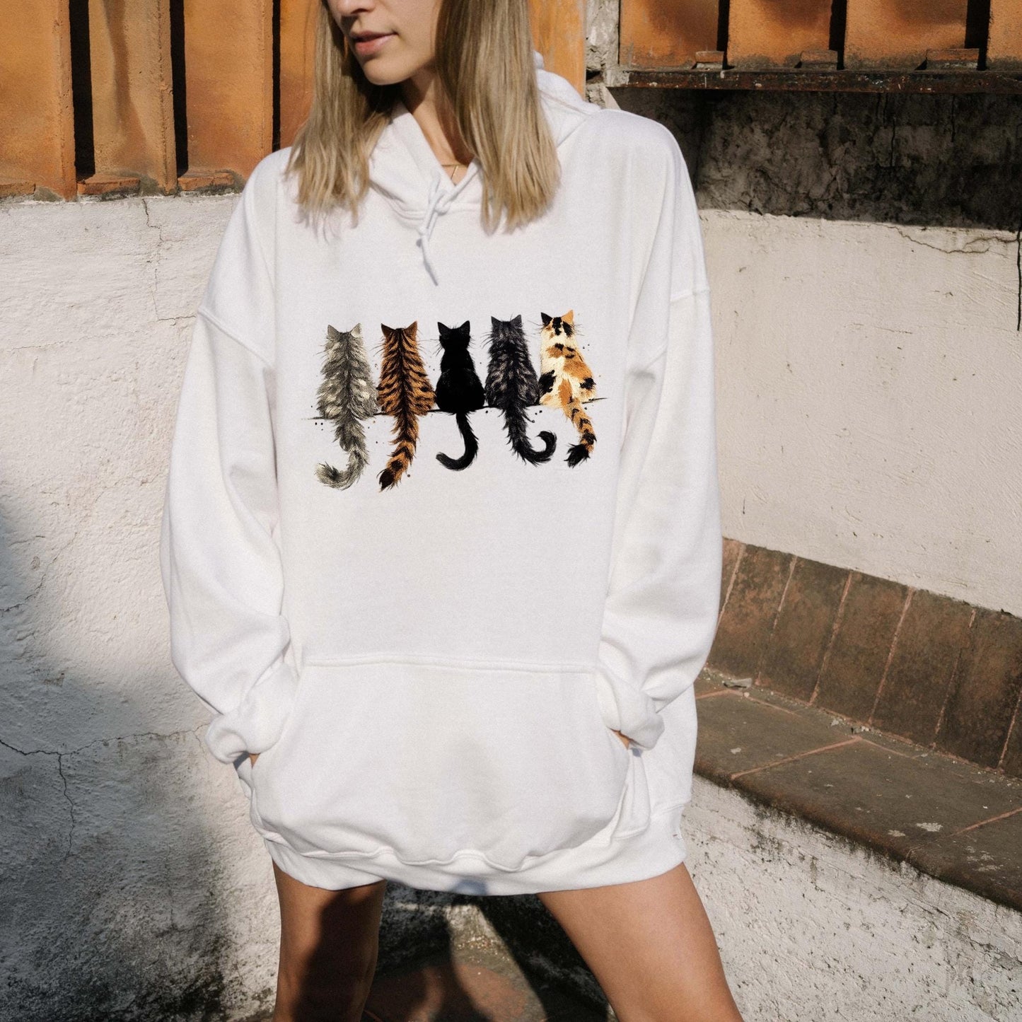 Five Cats Hoodie