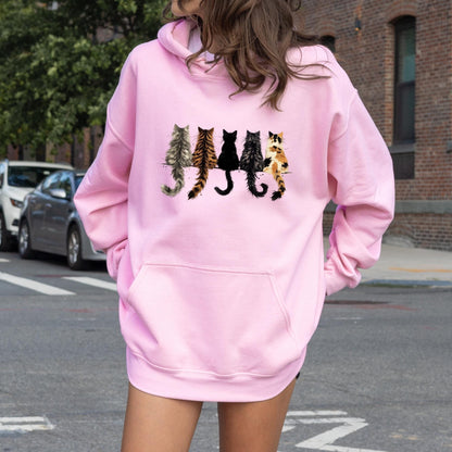Five Cats Hoodie