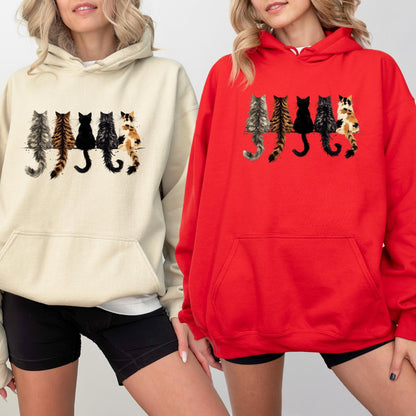 Five Cats Hoodie