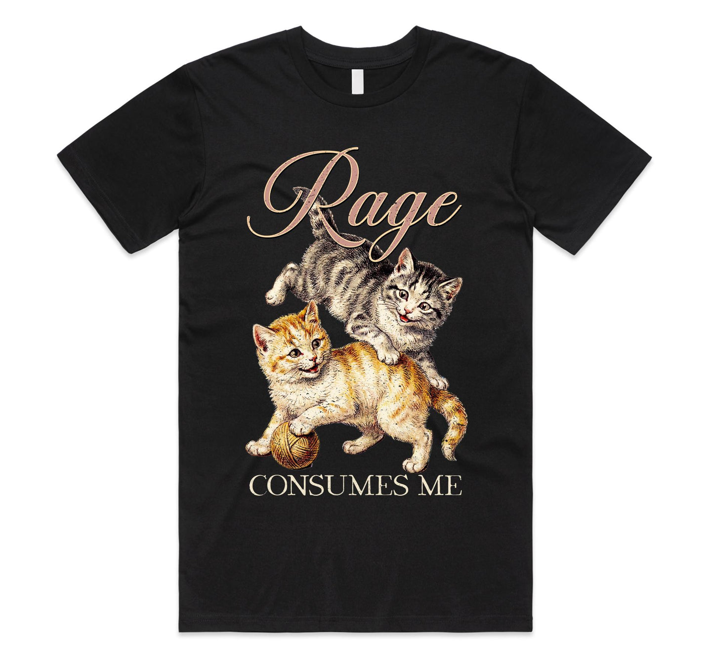 Rage Consumes Me Cat Shirt