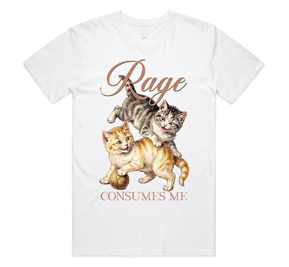 Rage Consumes Me Cat Shirt