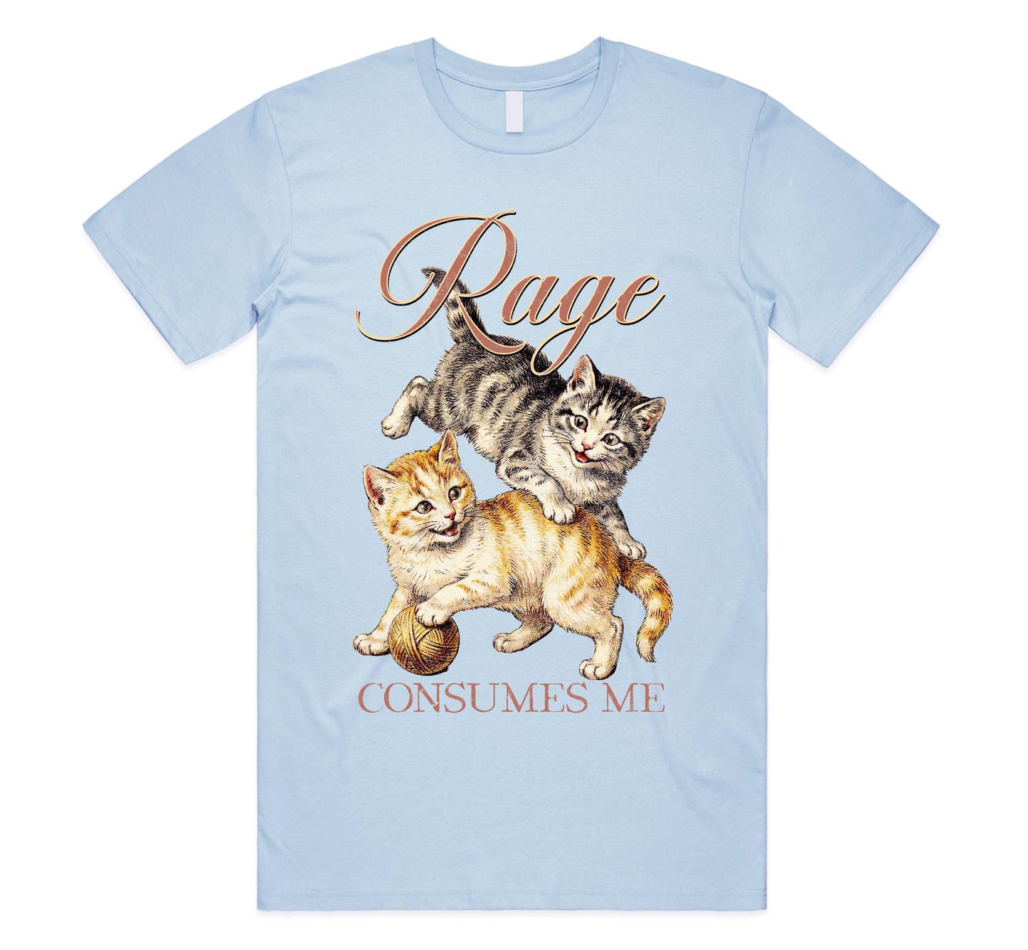 Rage Consumes Me Cat Shirt