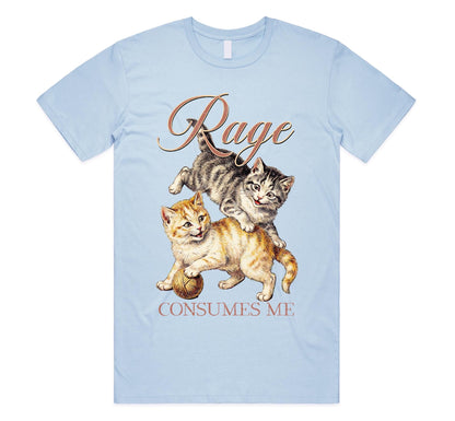 Rage Consumes Me Cat Shirt