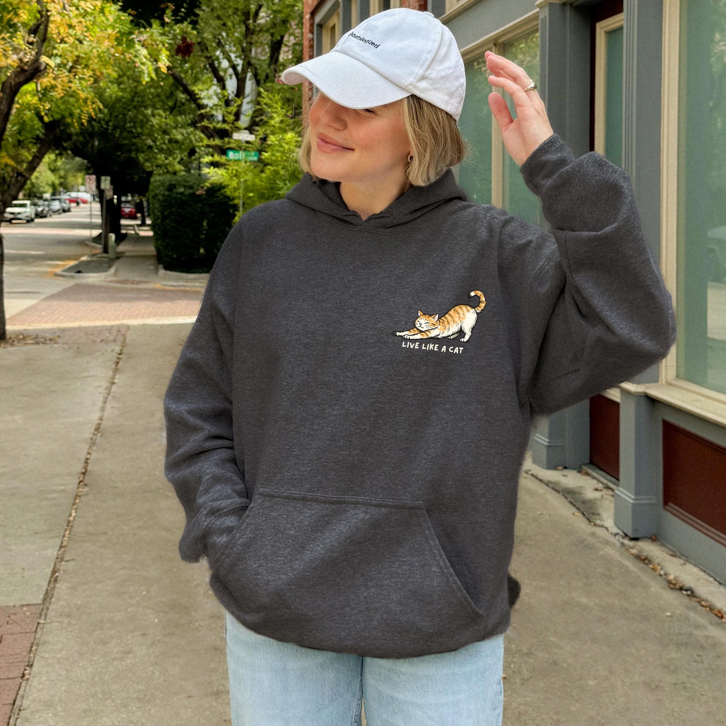 Live Like a Cat Hoodie